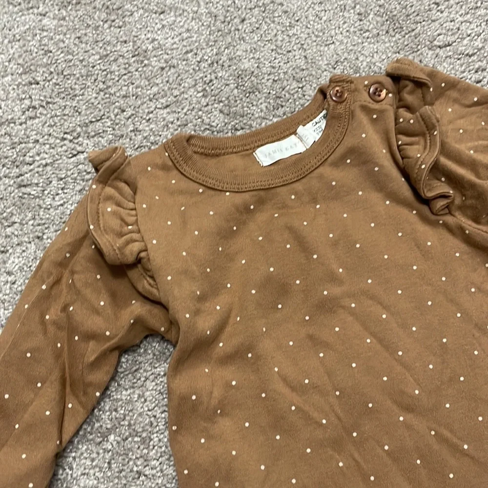 Jamie Kay Tiny Dots Frill Bodysuit